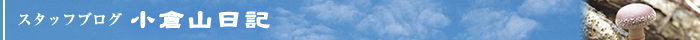 スタッフブログ 小倉山日記